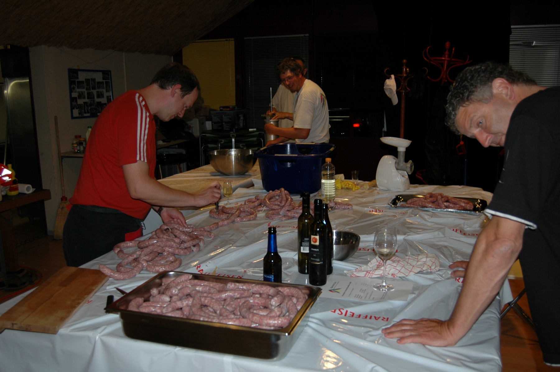Viel Handarbeit