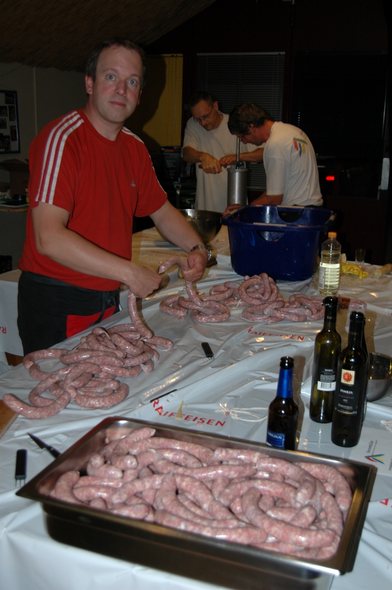 Viel Handarbeit