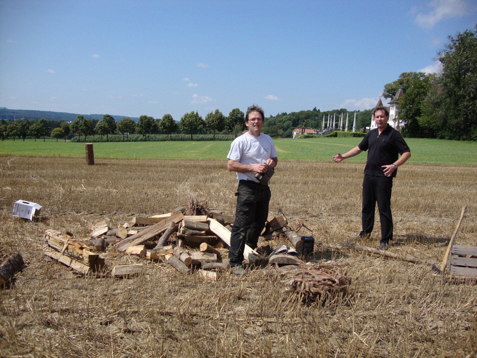 Der Start für das Augustfeuer