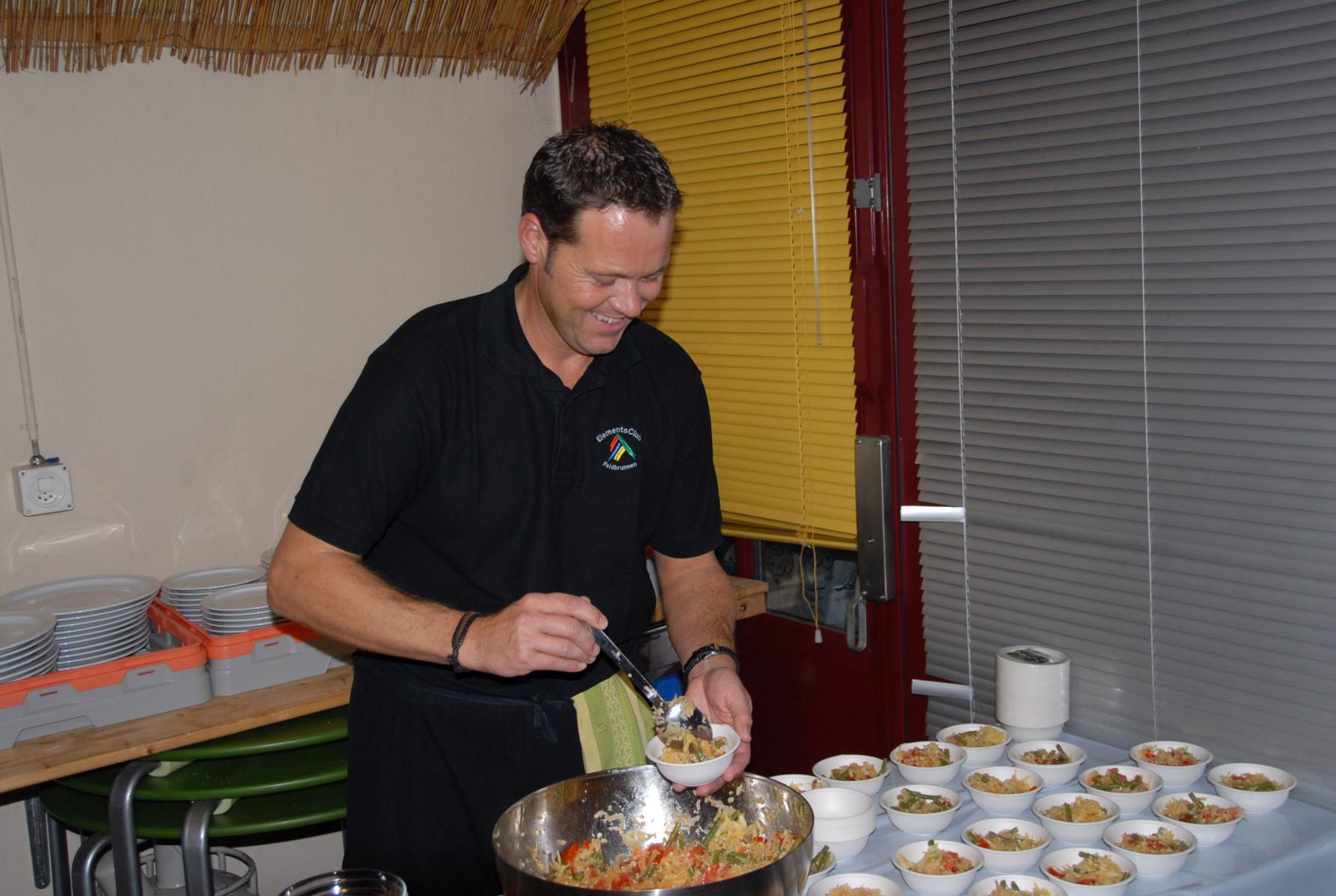 Essen mit unseren Gönnern am 16. November 2013