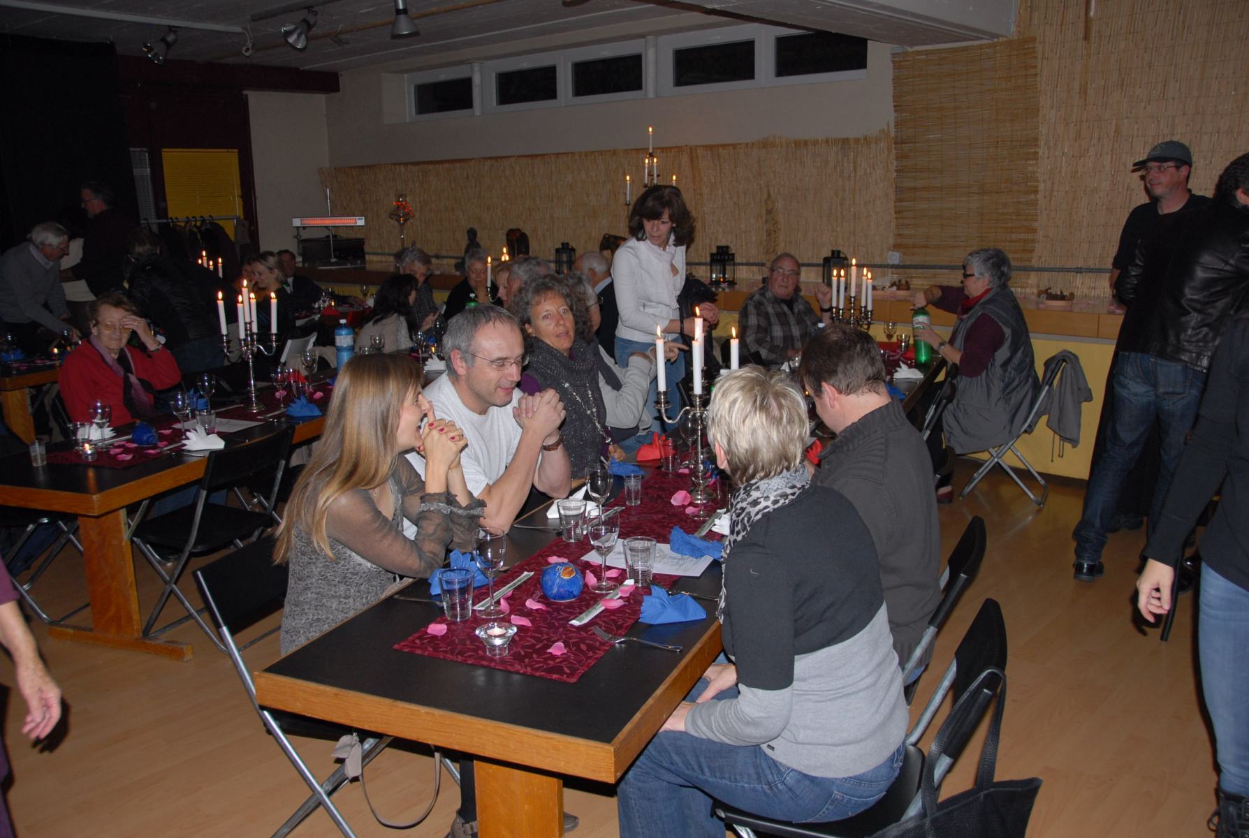 Essen mit unseren Gönnern am 16. November 2013