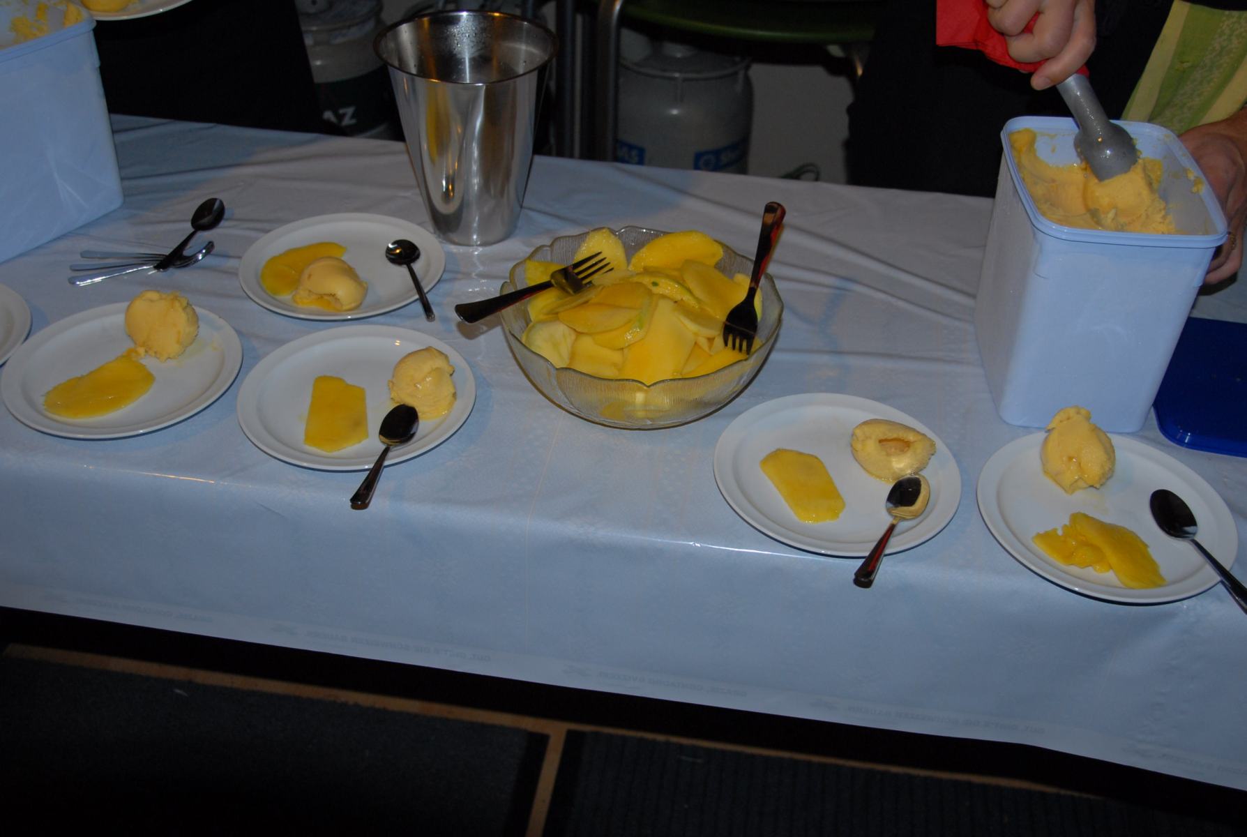 Essen mit unseren Gönnern am 16. November 2013