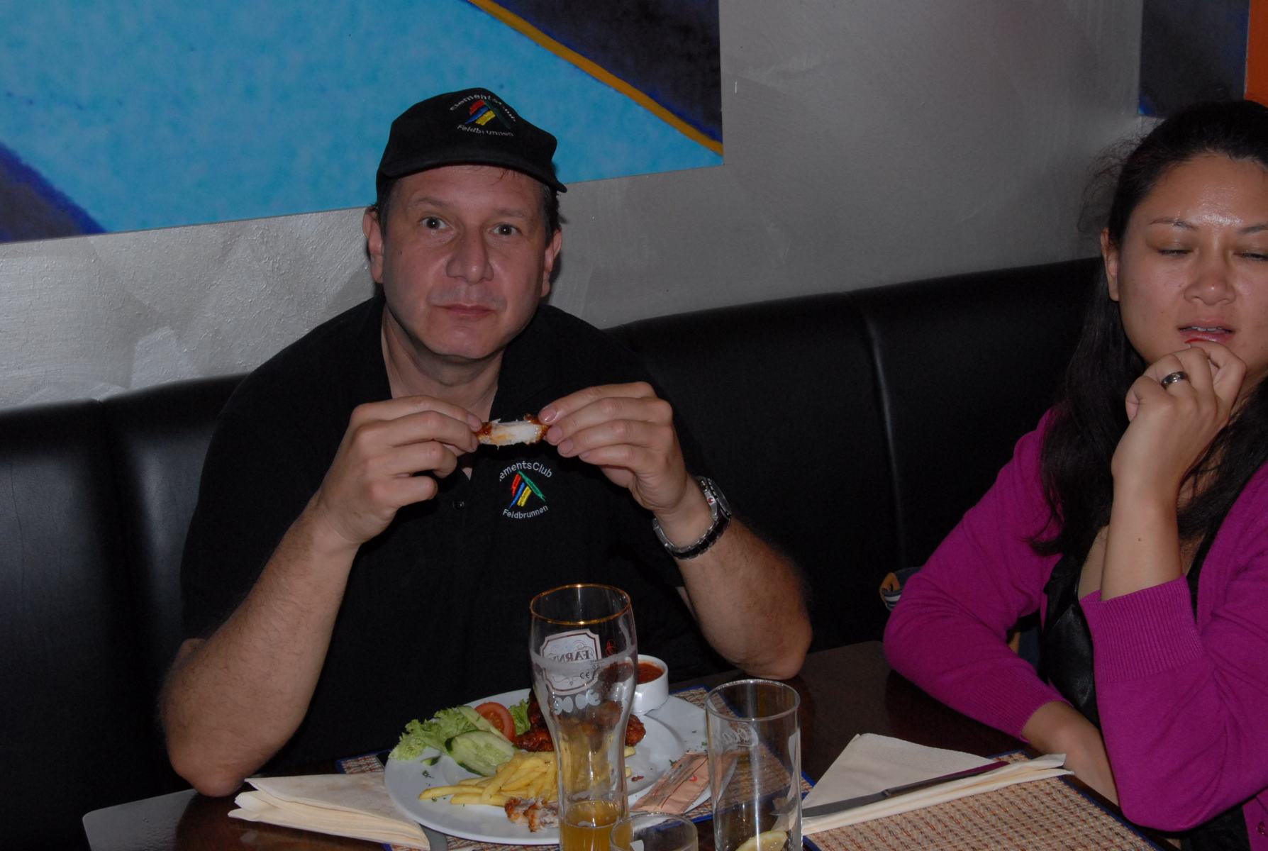 Nachtessen im Bowling‑Center Friedrichshafe