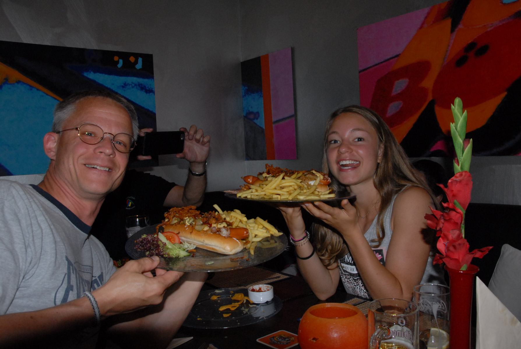 Nachtessen im Bowling‑Center Friedrichshafe