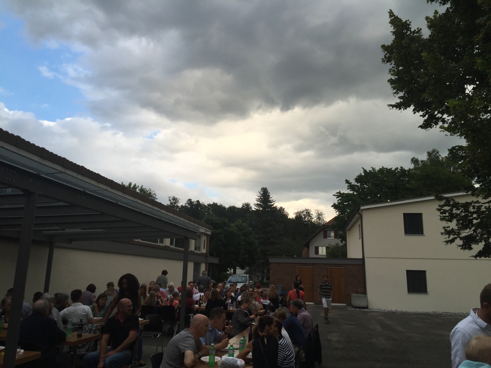 Das Wetter hielt sich