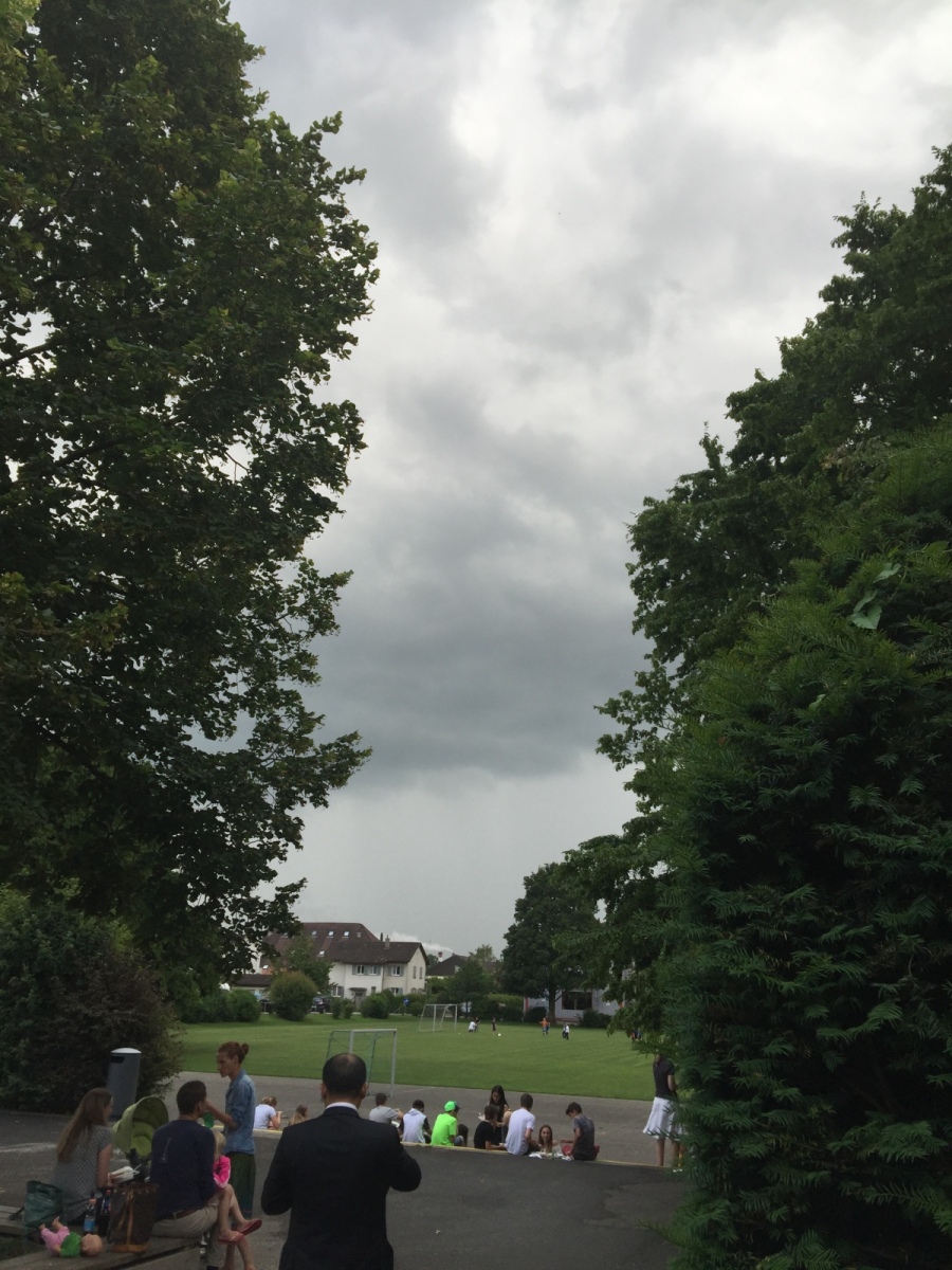 Das Wetter hielt sich