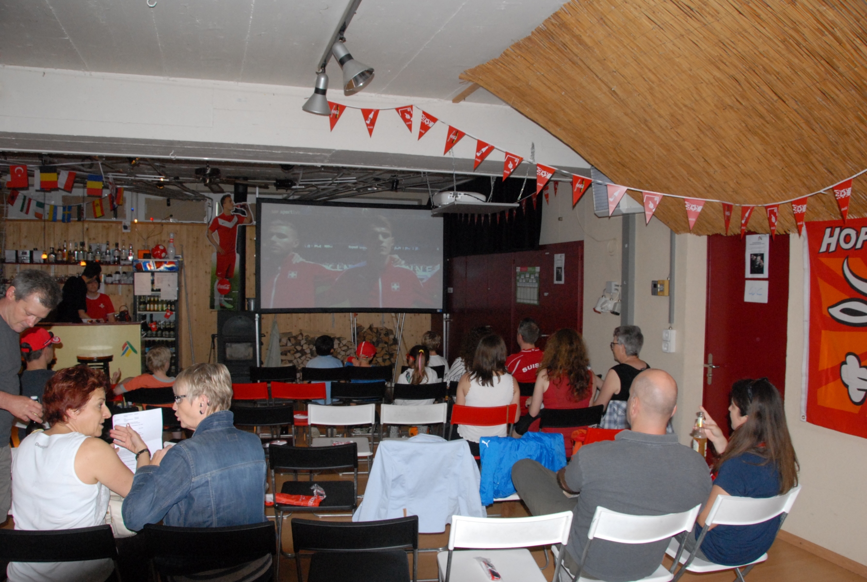 ‎25. Juni Achtelfinal Schweiz-Polen  1:1