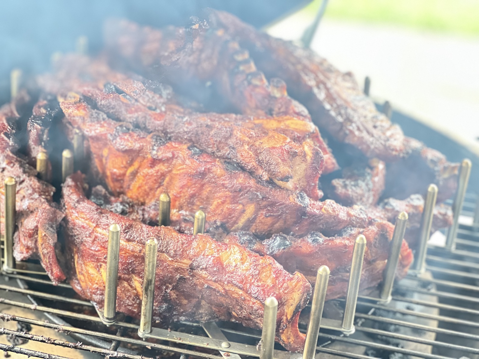 Im August gab es Spareribs mit Coleslaw Salat